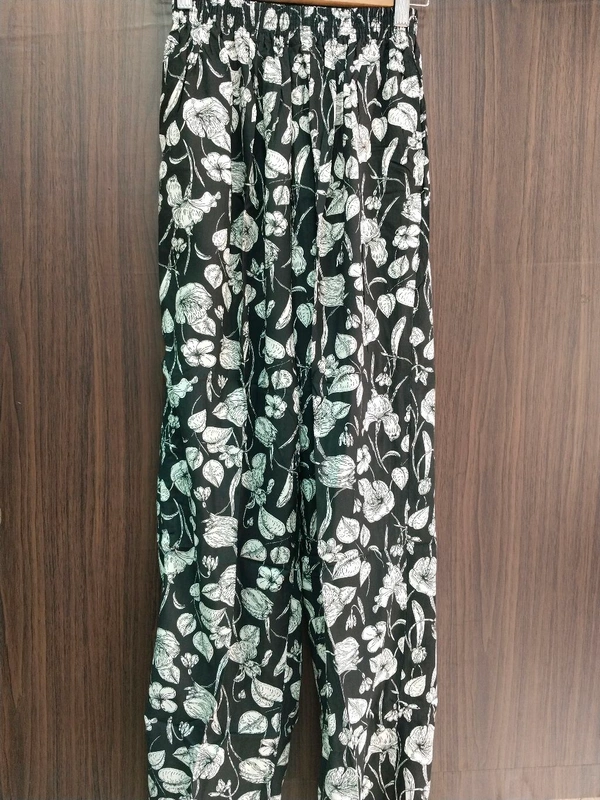 Womens Night Wear(Co-ord Set) - X-Large, Black