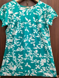 Womens Night Wear(Co-ord Set) - Eastern Blue, Medium