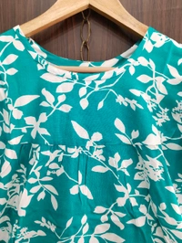 Womens Night Wear(Co-ord Set) - Eastern Blue, Large