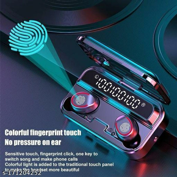 M10 TWS with 2000mAh Power-Bank Wireless Bluetooth V5.1 Headset Earbuds Airpods