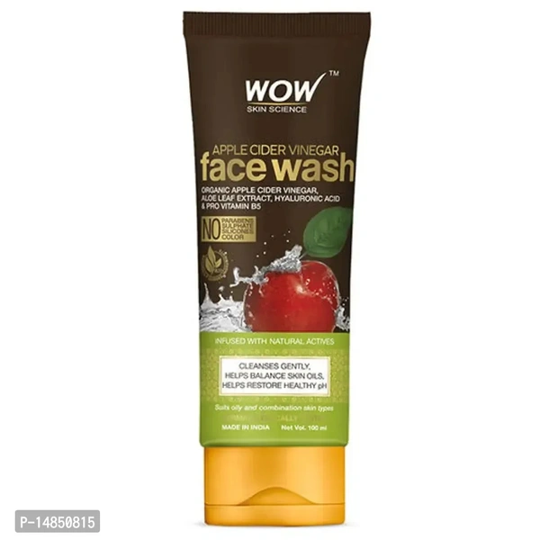 WOW Skin Science Apple Cider Vinegar Face Wash (100 ml
