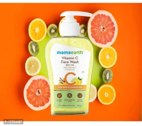 mamaearth vitamin c face wash 250ml pack