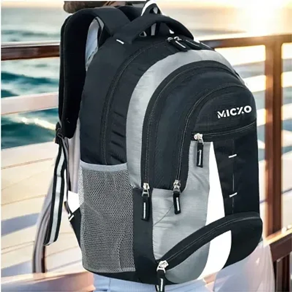 Medium 30 L Laptop Backpack Waterproof/School Bag for boys and girls/College Bag for stylish kids waterproof backpack color Black