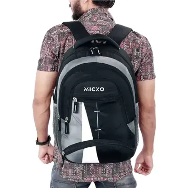 Medium 30 L Laptop Backpack Waterproof/School Bag for boys and girls/College Bag for stylish kids waterproof backpack color Black