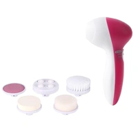 5 in 1 Beauty Care Massager Electric Face Massager Face Cleanser Massager Rechargeable Versatile Portable for Effectively Cleanses Facial Skin Pores