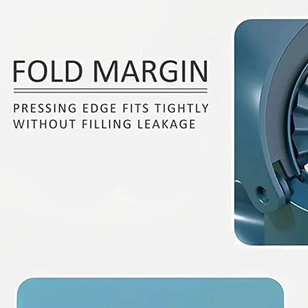 Ghughra Gujiya Maker Machine Momos Maker Machine, Dumpling Skin Press Mould for Gujiya Maker Mould Momos Making, 2 in 1 Manual Dumpling Maker Mould, Kitchen Dumpling Puri Maker (Pack of 1)