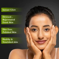 Lotus Herbals WhiteGlow Activated Charcoal 4 in 1 Facial kit (Brightening Facial kit suitable to all skin types)