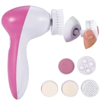 5 in 1 Beauty Care Massager Electric Face Massager Face Cleanser Massager Rechargeable Versatile Portable for Effectively Cleanses Facial Skin Pores