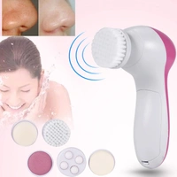 5 in 1 Beauty Care Massager Electric Face Massager Face Cleanser Massager Rechargeable Versatile Portable for Effectively Cleanses Facial Skin Pores