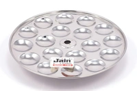 4 Plates Stainless Steel round Idly Stand/Idly Maker Makes 72 mini Idly at Once. (4 Plate mini Idli) (round mini idli 4 plate)