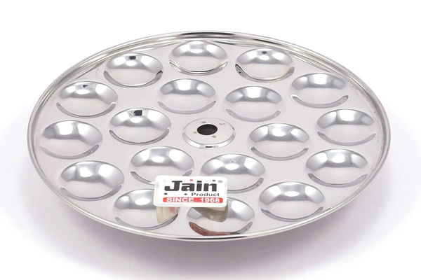 4 Plates Stainless Steel round Idly Stand/Idly Maker Makes 72 mini Idly at Once. (4 Plate mini Idli) (round mini idli 4 plate)