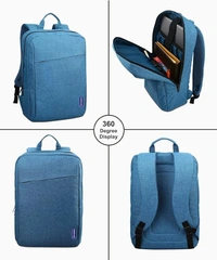 Versatile 30L Waterproof Laptop Bag for Men, Women, Boys, Girls | Stylish Casual Backpack for Office, School, College | Ideal for Teens Students - Blue