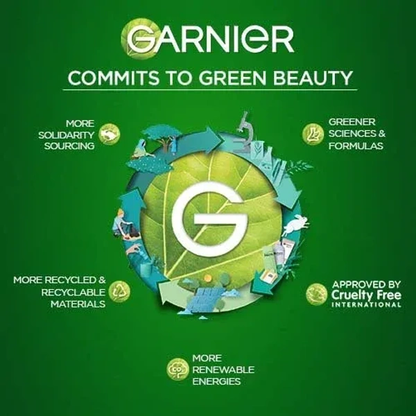 (Pack of 2 -30 ML) Garnier Skin Naturals, Face Serum, Increases Skins Glow Instantly and Reduces Spots Overtime, Bright Complete Vitamin C Booster, 30 ml - 2