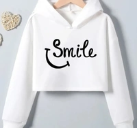 BQF-WHITE PRINTED HOODIE FOR WOMEN - XL, Rose Hart