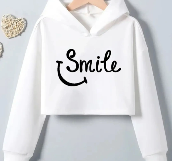 BQF-WHITE PRINTED HOODIE FOR WOMEN - 2XL, Rose Hart