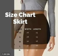 Stylish Polyester Black Solid Mini Skirt for Women - M
