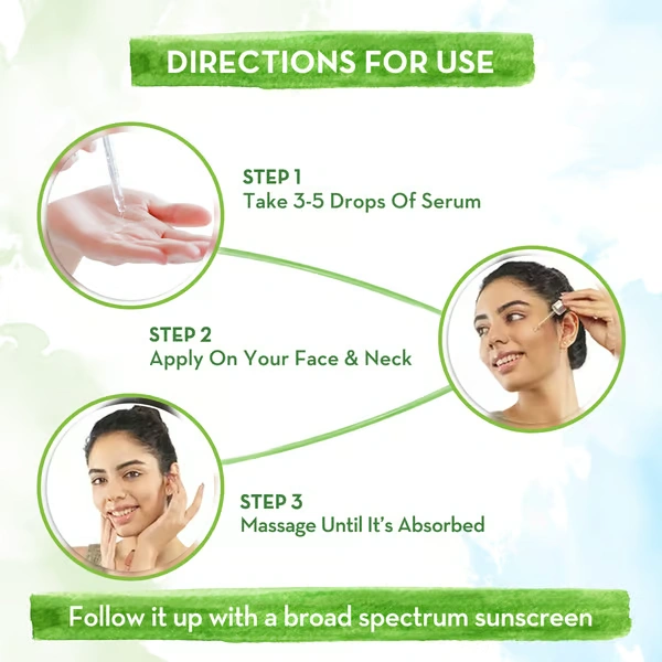 Mama Earth Rice Face Serum With Rice Water & Niacinamide for Glass Skin - 30 ml Unclogs Pores | Exfoliates | Brightens Skin Tone