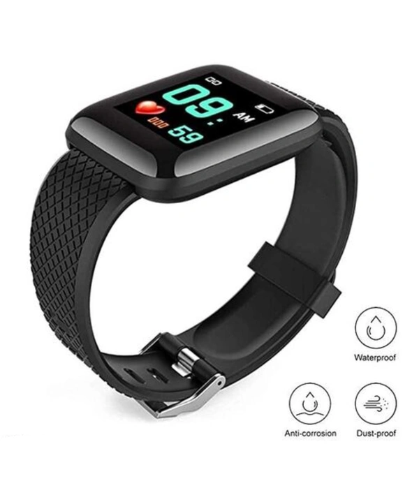 Smart Watch D1 - Yes, Black, 4 Days