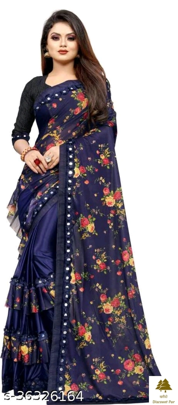 Fashionable Silk Sarees - 3, free size