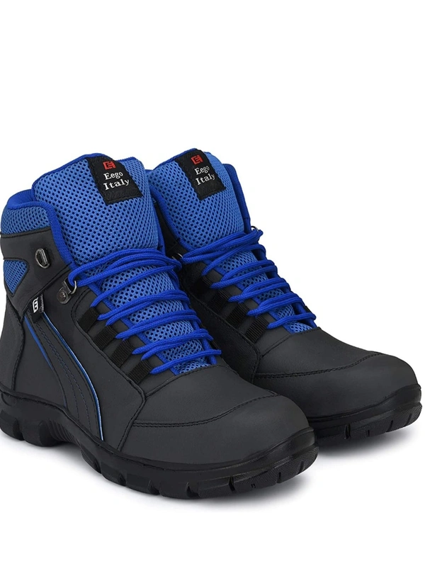 Long Shoes Men - Blue with black, IND-6