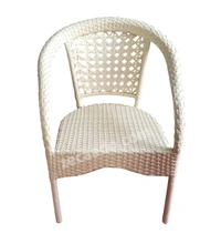 Zecado Atlas 4 Seater Patio Coffee Table Off-White Corduroy Finish - Off-White