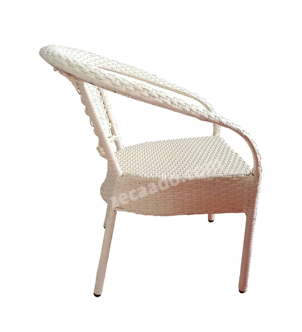 Zecado Atlas 4 Seater Patio Coffee Table Off-White Corduroy Finish - Off-White