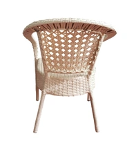 Zecado Atlas 4 Seater Patio Coffee Table Off-White Corduroy Finish - Off-White