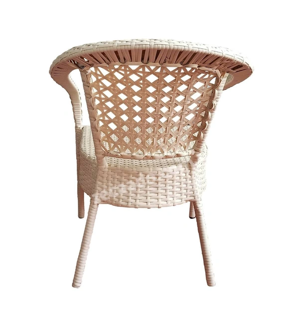 Zecado Atlas 4 Seater Patio Coffee Table Off-White Corduroy Finish - Off-White