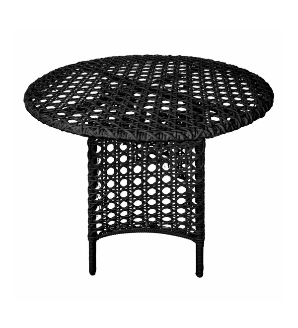 Zecado Pavillion 2 Seater Cofee chair Set in Black Corduroy Finish with Off-White Cushions - Black, Off-White