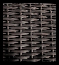 Zecado Joyous 4 Seater Patio Coffee Table with Orange Cushions in Brown Corduroy Finish - Brown