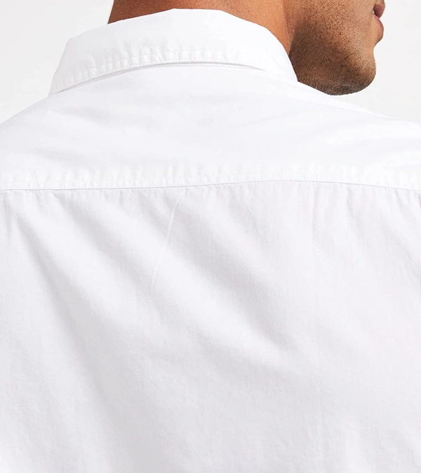 White Full Sleeves Shirt - S, White