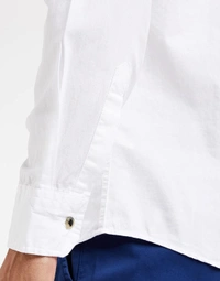 White Full Sleeves Shirt - S, White