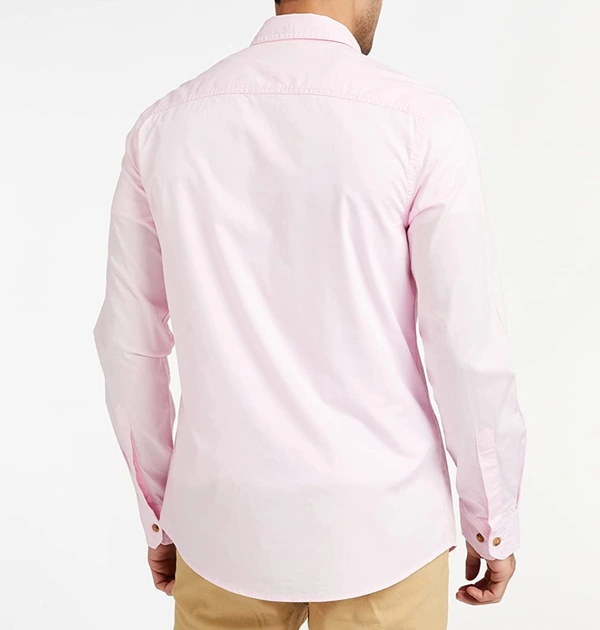 Pink Full Sleeves Shirt - PINK, L