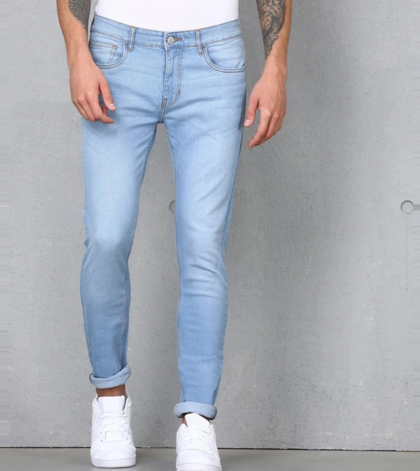 Light Blue Slim Fit Jeans - Light Blue, 36
