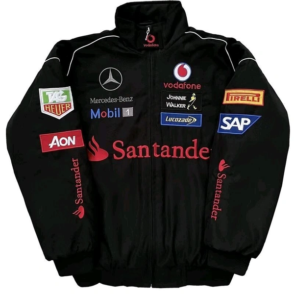 Mercedes Vintage Jacket - Black, XL