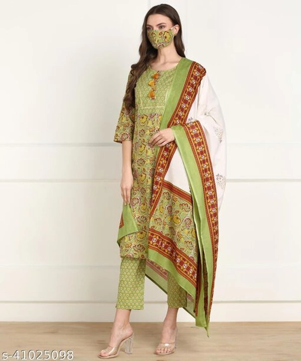 Rajasthani Kurta set With Dupatta - M, A