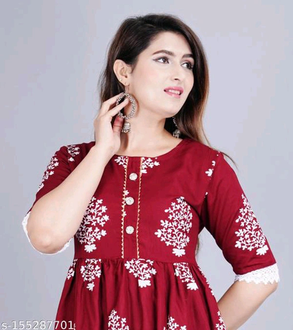 YSS Pretty Sensational Women Tops & Tunics - XXL, Maroon