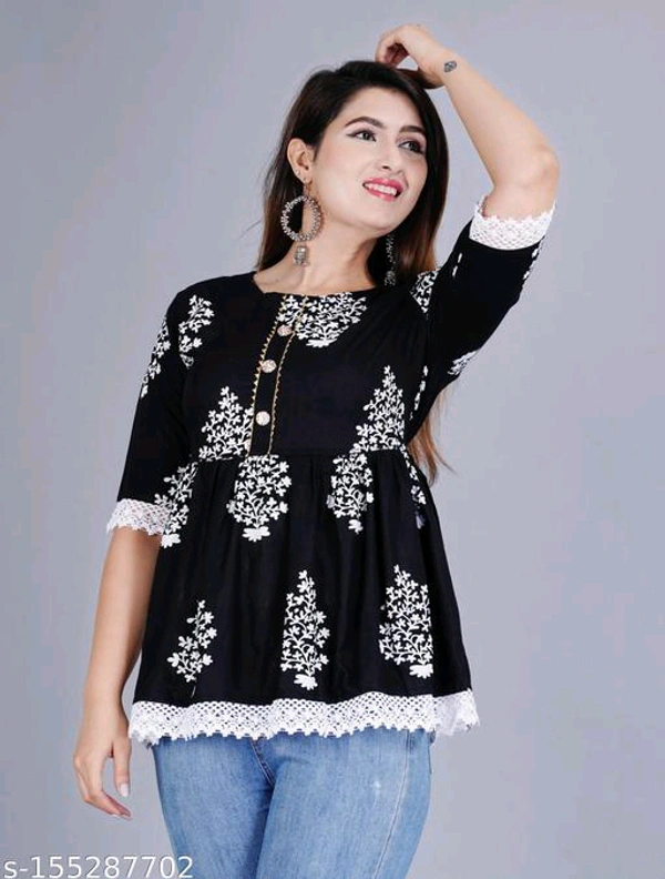 YSS Pretty Sensational Women Tops & Tunics - XL, Black