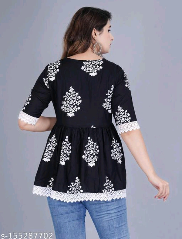 YSS Pretty Sensational Women Tops & Tunics - XL, Black