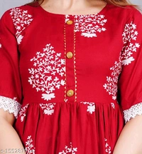YSS Pretty Sensational Women Tops & Tunics - XXL, Red