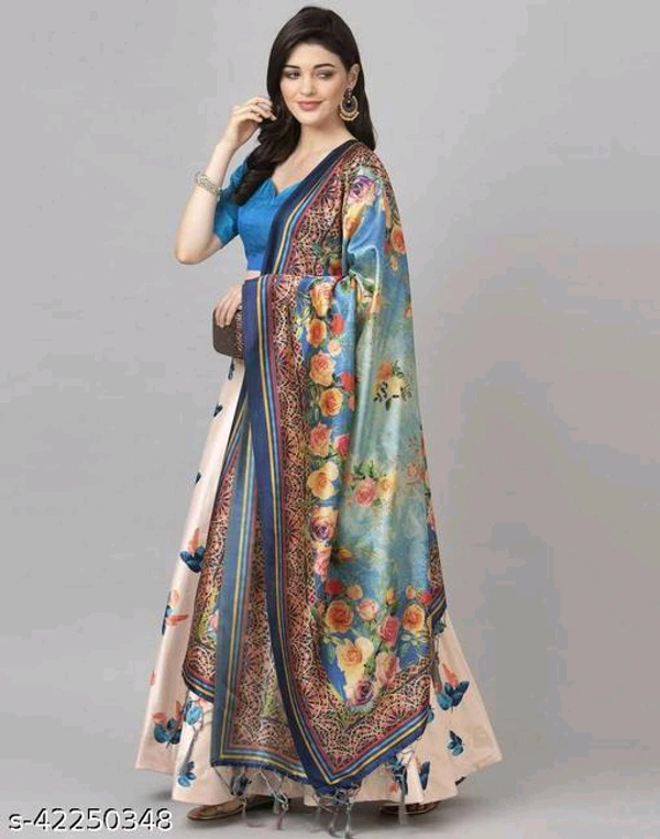 YSS Printed Semi Stitched Lehenga Choli - Semi Stitched