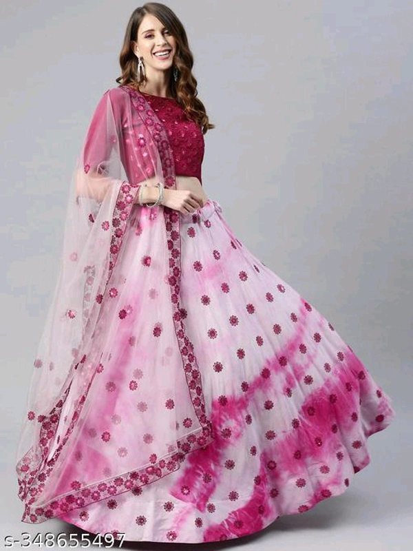 YSS Trendy Graceful Women Lehenga - Free Size