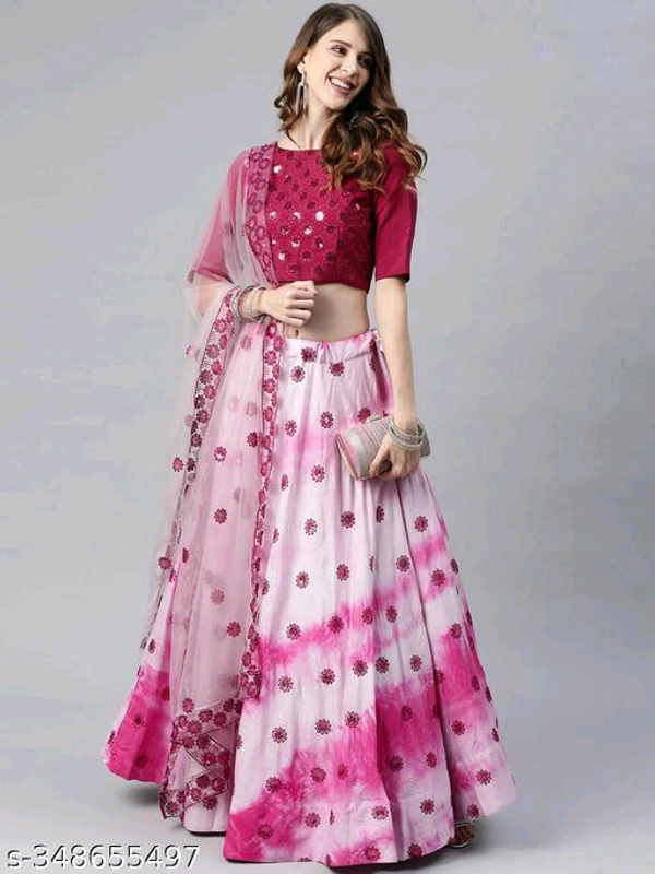 YSS Trendy Graceful Women Lehenga - Free Size