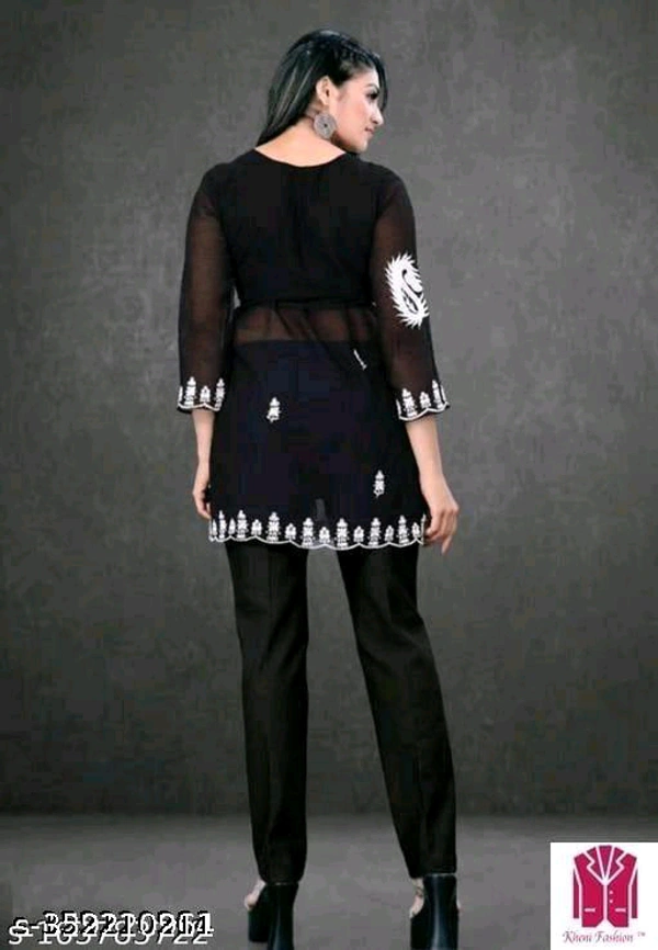 YSS Pretty Designer Women Tops & Tunics - XXL, Black