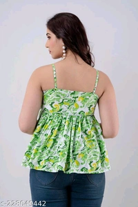 YSS Women Designer TOP - XS, Green