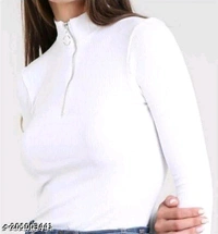 YSS Fashionable Women Tops & Tunics - L, Black