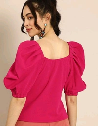 YSS SSC Power Shoulders Top - M