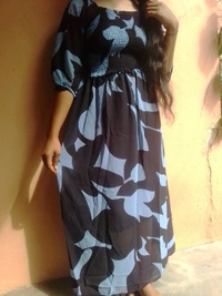 YSS Glamorous Women Dress - Free Size, Gray