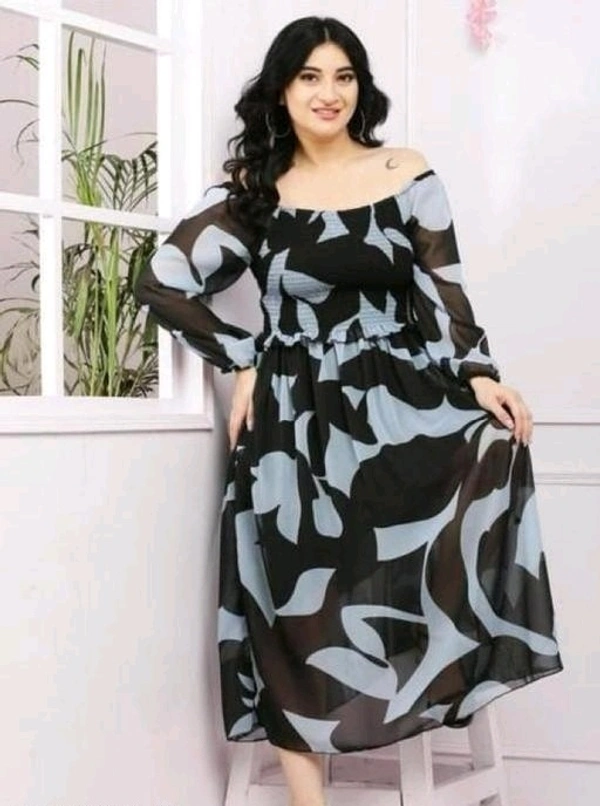 YSS Glamorous Women Dress - M, Gray