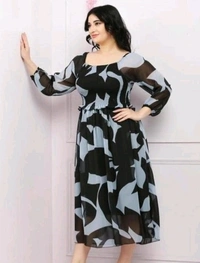 YSS Glamorous Women Dress - Xl, Gray